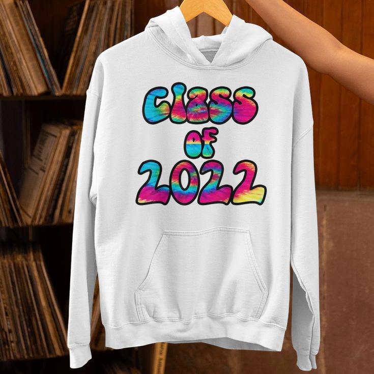 Senior Year 2022 Class Of 2022 Graduation Tie Dye Groovy Unisex Hoodie
