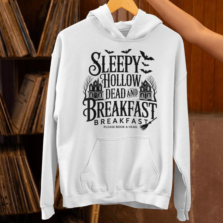 Sleepy Hollow Dead And Breakfast Please Book Ahead Unisex Hoodie