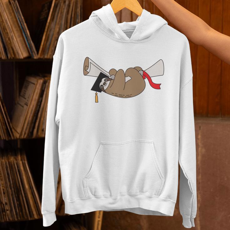 Sloth Graduation Shirt I Did It Diploma Grad Unisex Hoodie