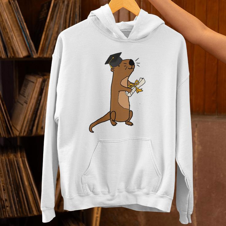 SmileteesGrad Cute Sea Otter Graduation T-Shirt Unisex Hoodie