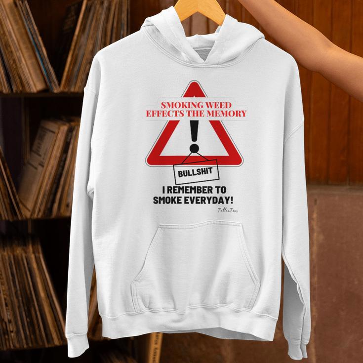 Smoking Weed Effects The Memory Unisex Hoodie Smoking Weed Effects The Memory Unisex Hoodie