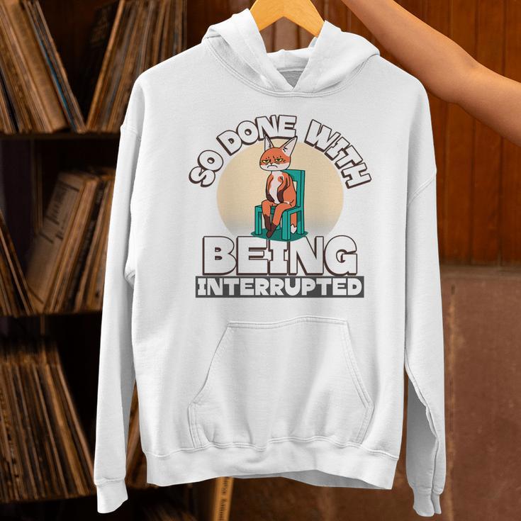 So Done With Being Interrupted Sick And Tired Introvert Premium Tri-Blend Unisex Hoodie So Done With Being Interrupted Sick And Tired Introvert Premium Tri-Blend Unisex Hoodie