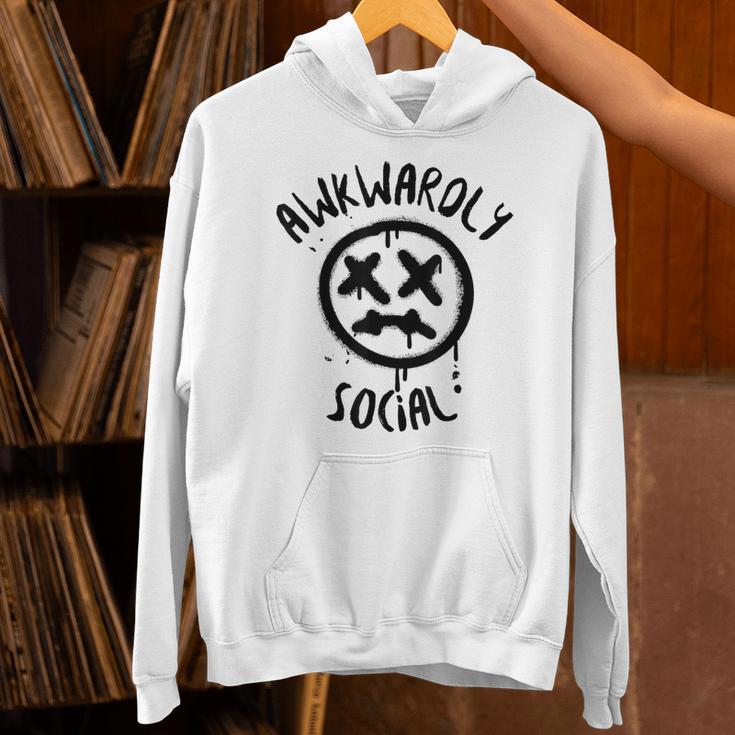 Socially Awkward Introvert Social Anxious Awkwardly Social Unisex Hoodie Socially Awkward Introvert Social Anxious Awkwardly Social Unisex Hoodie