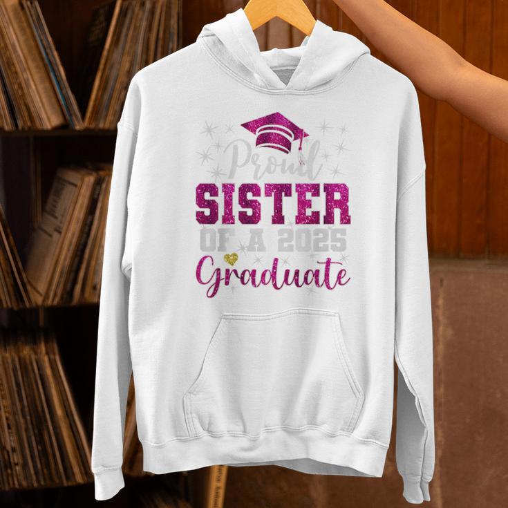Super Proud Sister Of 2025 Graduate Senior Graduation Family Premium Tri-Blend Unisex Hoodie