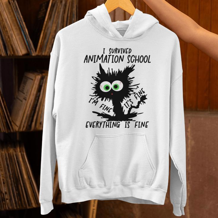 I Survived Animation School Graduation 2026 Unisex Hoodie