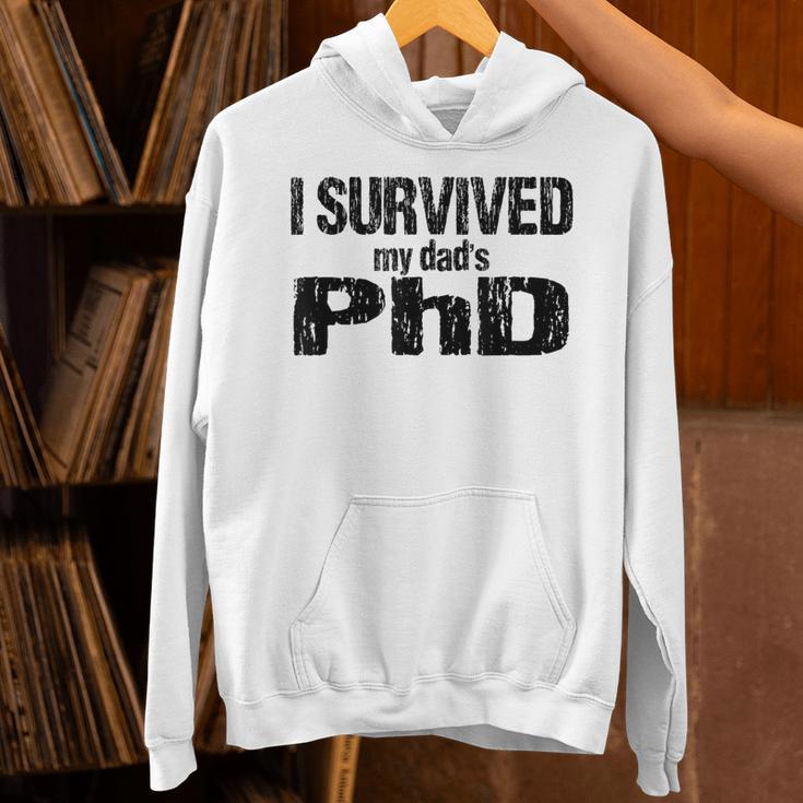 I Survived My Dad's PhD Graduation Unisex Hoodie