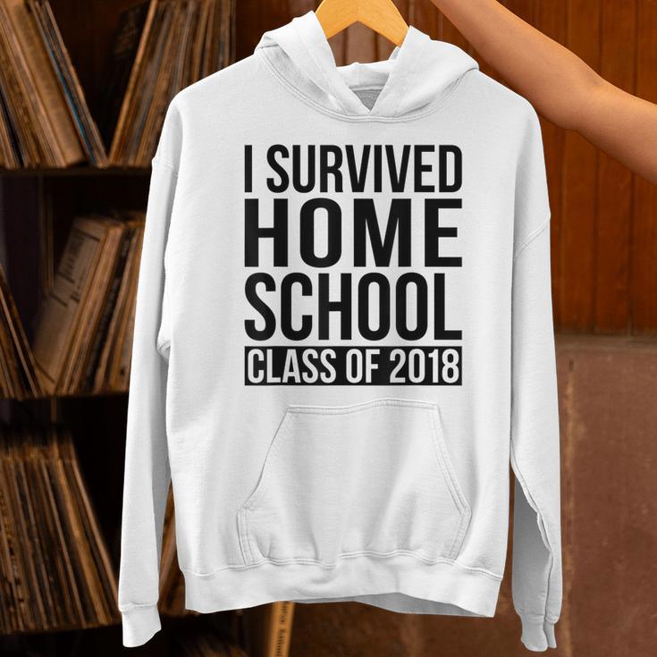 I Survived Home School Class Of 2018 Graduation Unisex Hoodie