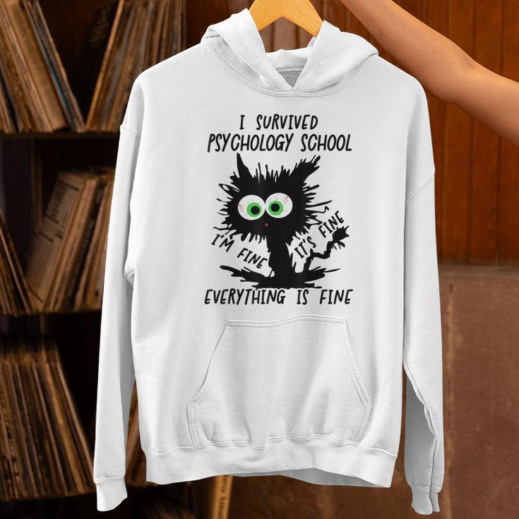 I Survived Psychology School Graduation 2026 2027 Unisex Hoodie