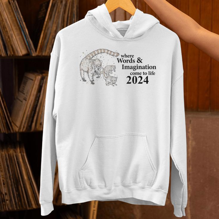 Tucson Festival Of Book TFOB 2024 Coatimundi Mascot Unisex Hoodie