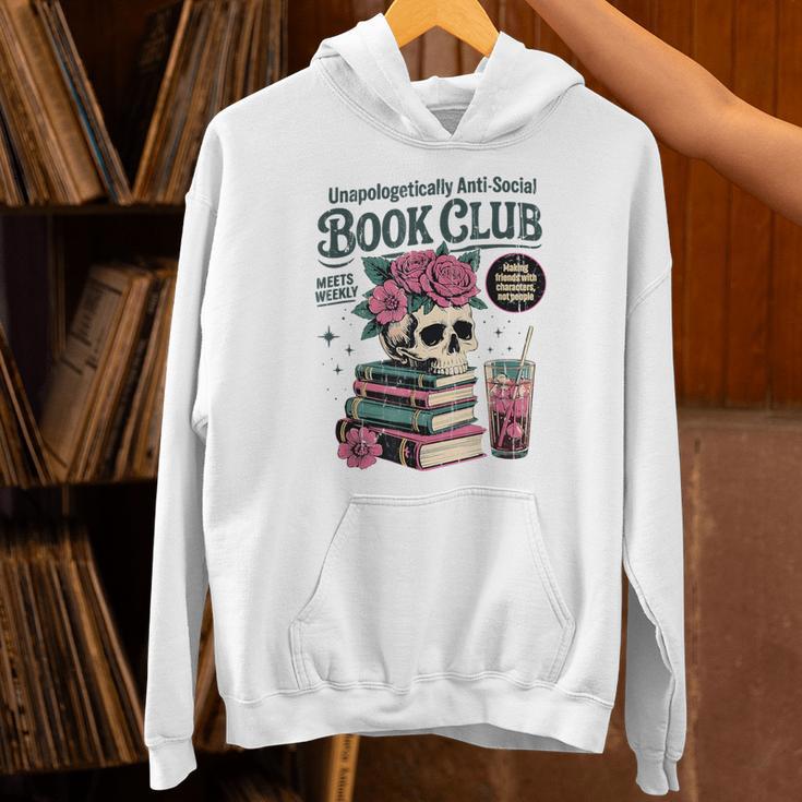 Unapologetically Anti Social Book Club Unisex Hoodie Unapologetically Anti Social Book Club Unisex Hoodie