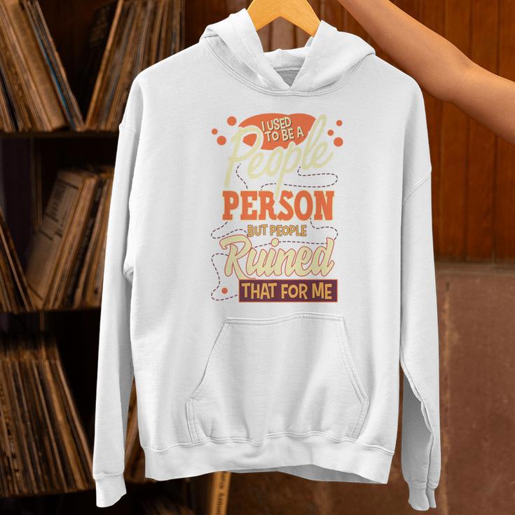 I Used To Be a People Person Antisocial Introvert Premium Unisex Hoodie I Used To Be a People Person Antisocial Introvert Premium Unisex Hoodie