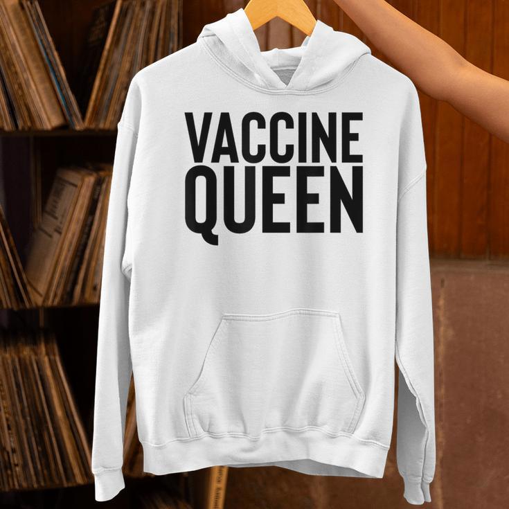 Vaccine Queen Nursing Graduation Shirt Unisex Hoodie