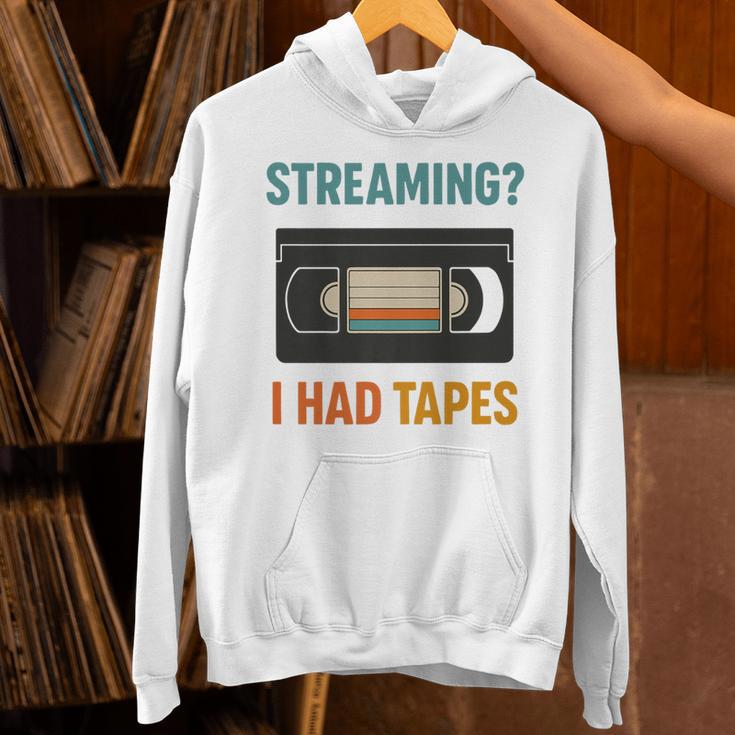 VHS Cassette Tape Retro 80s 90s Nostalgia Premium Unisex Hoodie