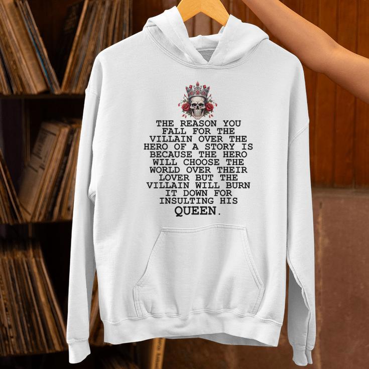 In My Villain Era Dark Romance Smutty Books Lovers Smut Book Unisex Hoodie