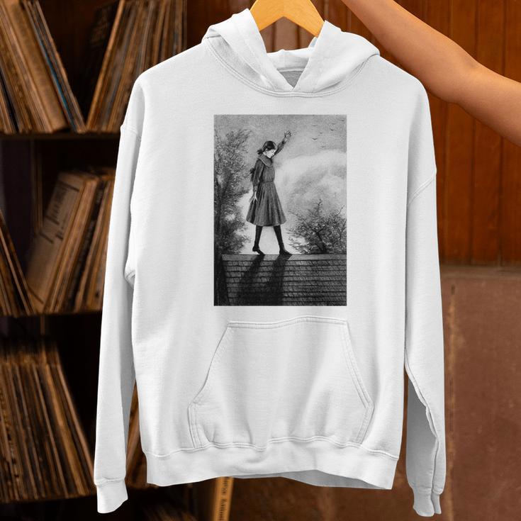 Vintage Anne Of Green Gables -Roof Scene From Book Premium Tri-Blend T-Shirt Unisex Hoodie