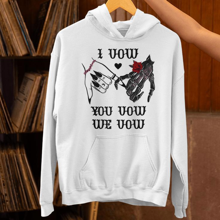 I Vow You Vow We Vow Merch Dark Romance Smutty Book Smutt Unisex Hoodie I Vow You Vow We Vow Merch Dark Romance Smutty Book Smutt Unisex Hoodie