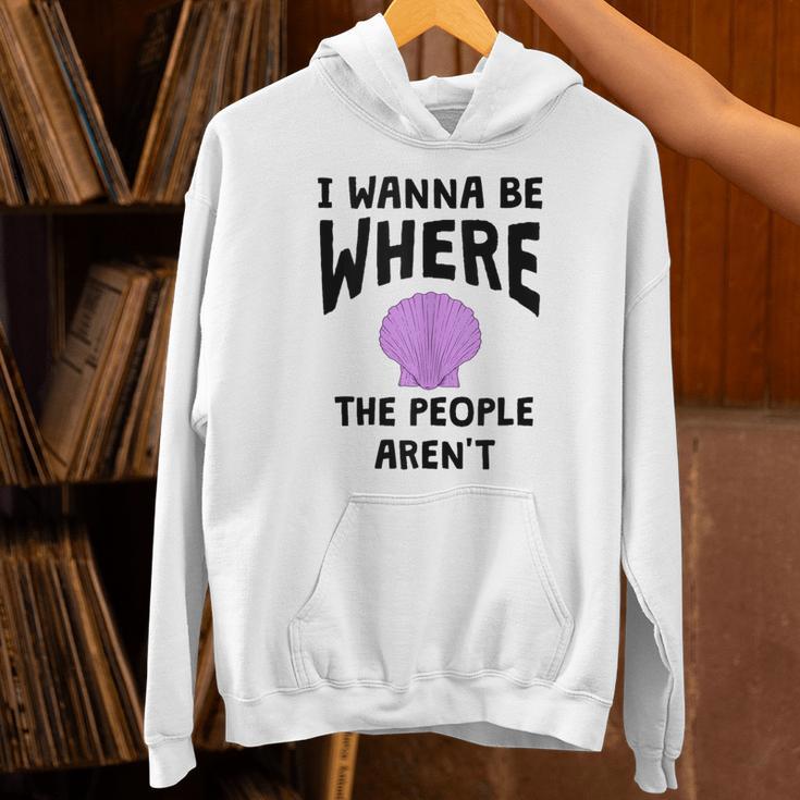 I Wanna Be Where The People Aren't Introvert Unisex Hoodie I Wanna Be Where The People Aren't Introvert Unisex Hoodie