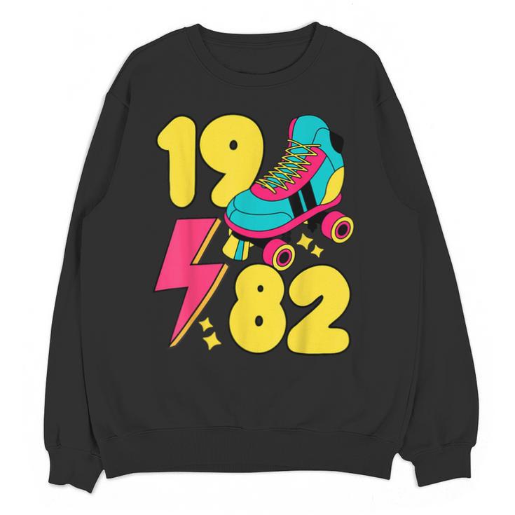 1982 Retro Raised In The 80s Old School Nostalgia Vibes Unisex Sweatshirt