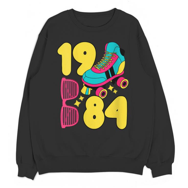 1984 Retro Raised In The 80s Old School Nostalgia Vibes Unisex Sweatshirt