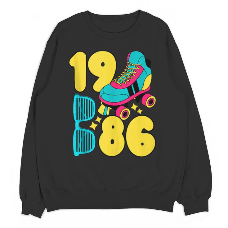 1986 Retro Raised In The 80s Old School Nostalgia Vibes Unisex Sweatshirt