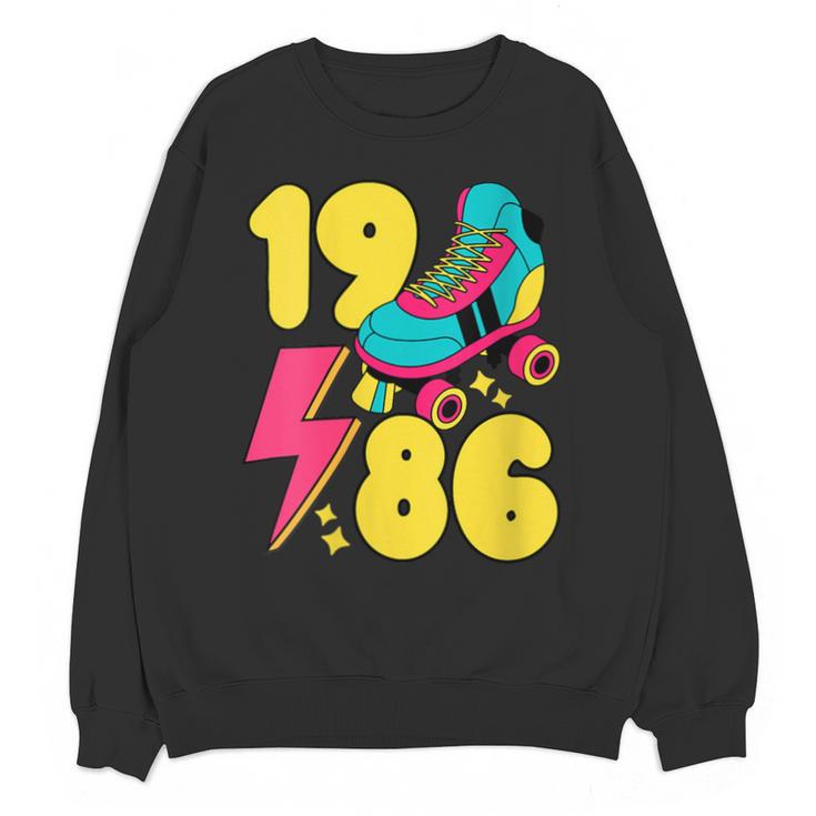 1986 Retro Raised In The 80s Old School Nostalgia Vibes Unisex Sweatshirt