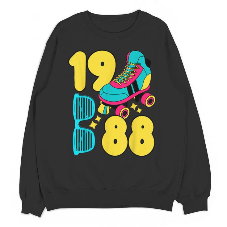 1988 Retro Raised In The 80s Old School Nostalgia Vibes Unisex Sweatshirt