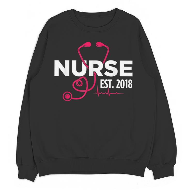 2018 Nursing School Graduation New Nurse Shirt Unisex Sweatshirt