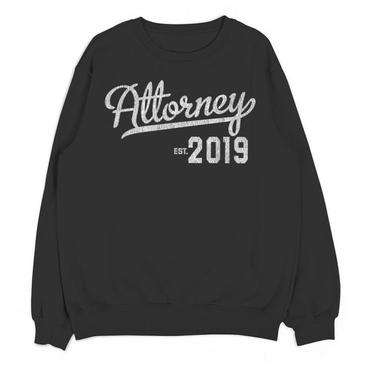 2019 Graduate Attorney Law School Graduation Unisex Sweatshirt