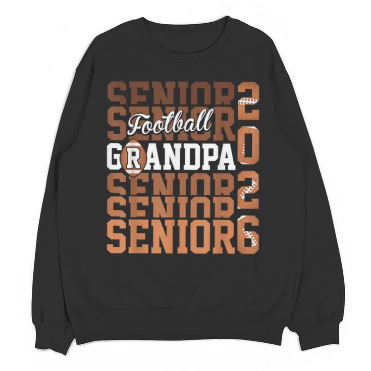 2026 Football Senior Grandpa Graduation Matching Family Unisex Sweatshirt