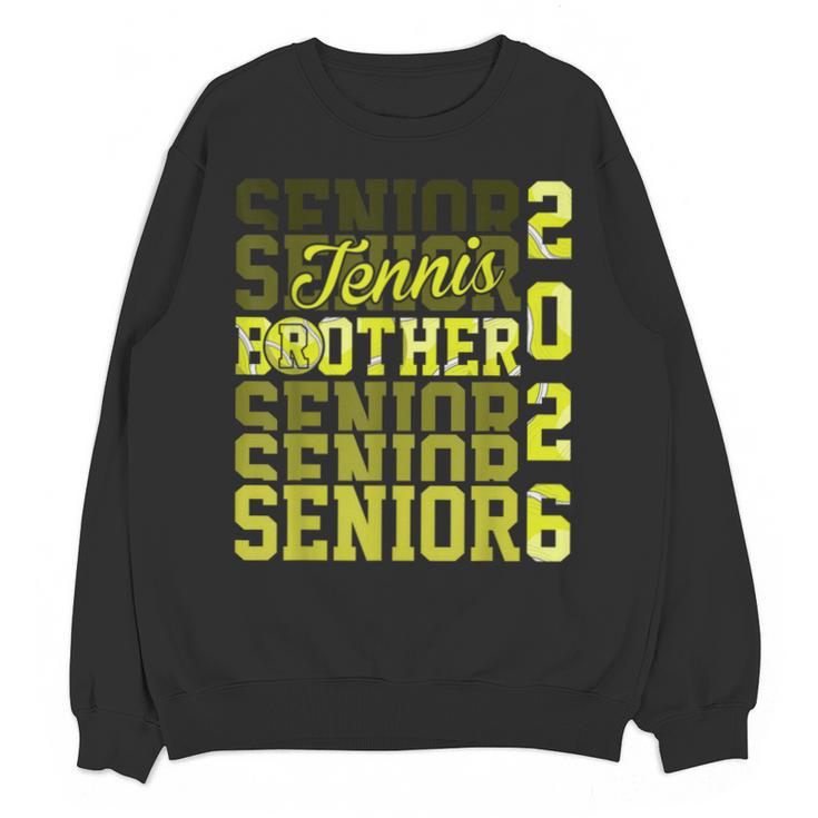 2026 Tennis Senior Brother Graduation Matching Family Unisex Sweatshirt