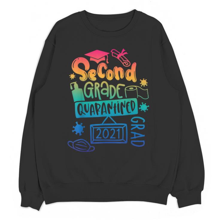 2nd Grade 2021 Graduate Quarantine Second Grade Graduation Unisex Sweatshirt