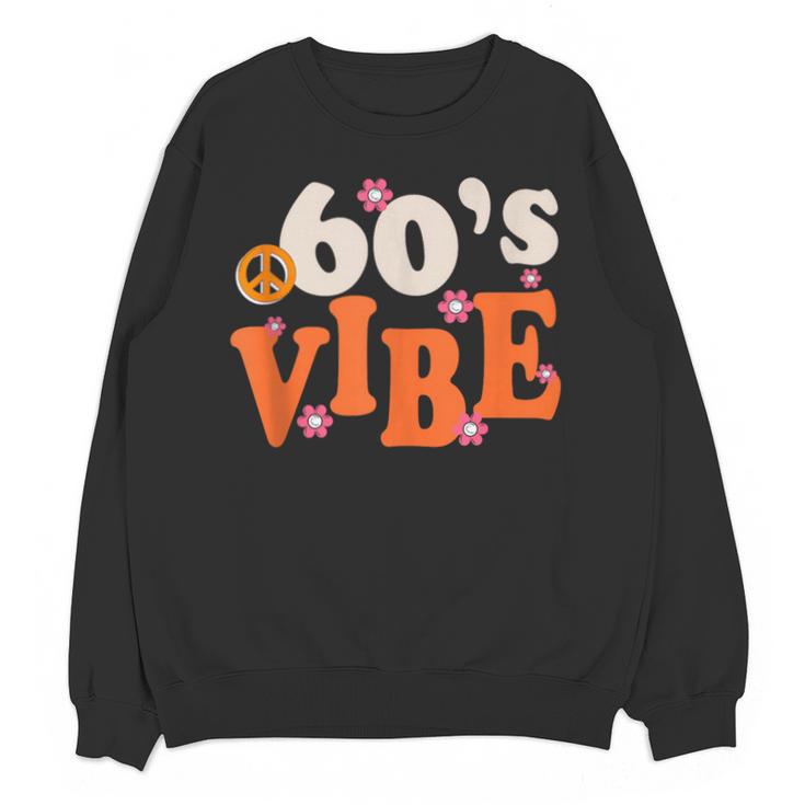 60's Vibe Retro Nostalgia Classic Mixtape Era 1960s Party Unisex Sweatshirt
