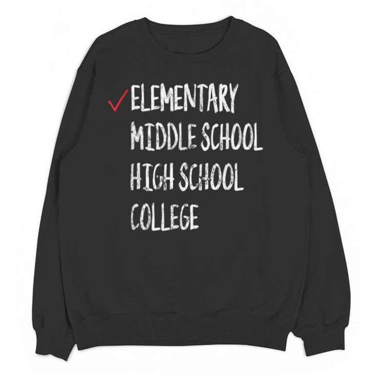 6th Grade Graduation 2025 Elementary Graduation Unisex Sweatshirt