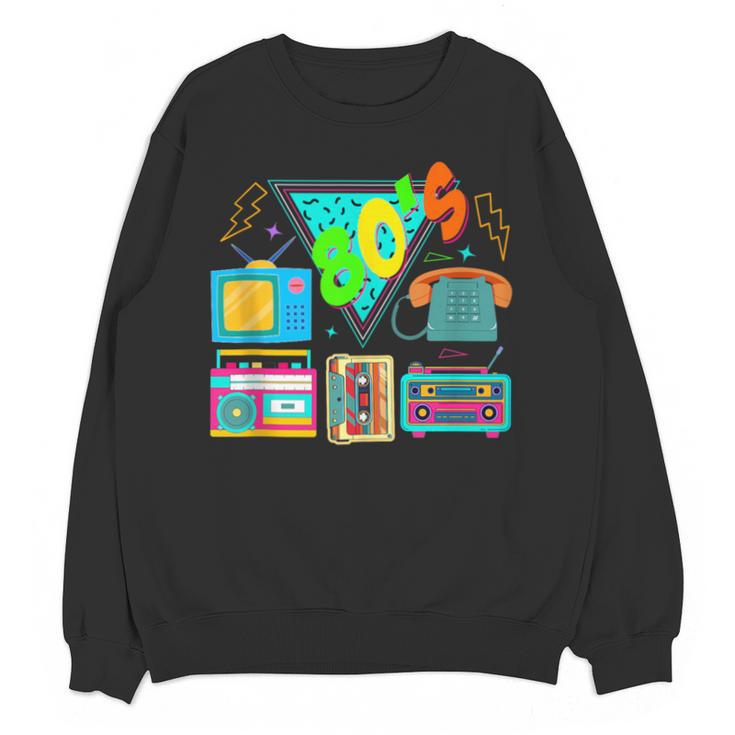 80's Vintage Cassette Tape Nostalgia Mixtape Era 1980s Retro Unisex Sweatshirt