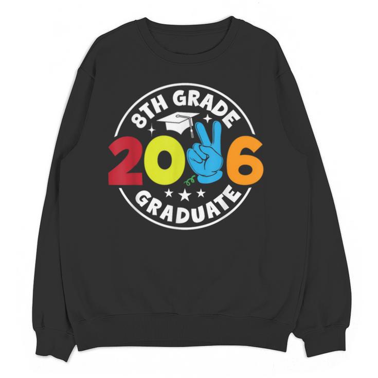 8th Grade 2026 Graduate School Senior Year Graduation Day Unisex Sweatshirt