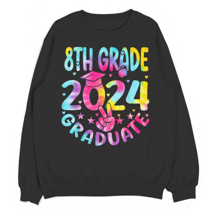 8th Grade Graduate 2024 Graduation Last Day Of School Tie Unisex Sweatshirt