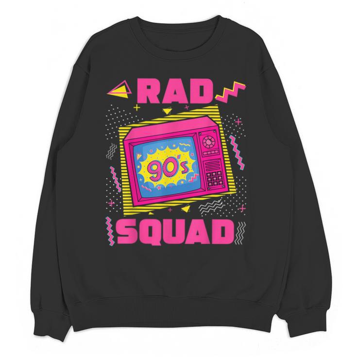 90s Rad Squad Retro Television 90s Aesthetic Nostalgia Unisex Sweatshirt