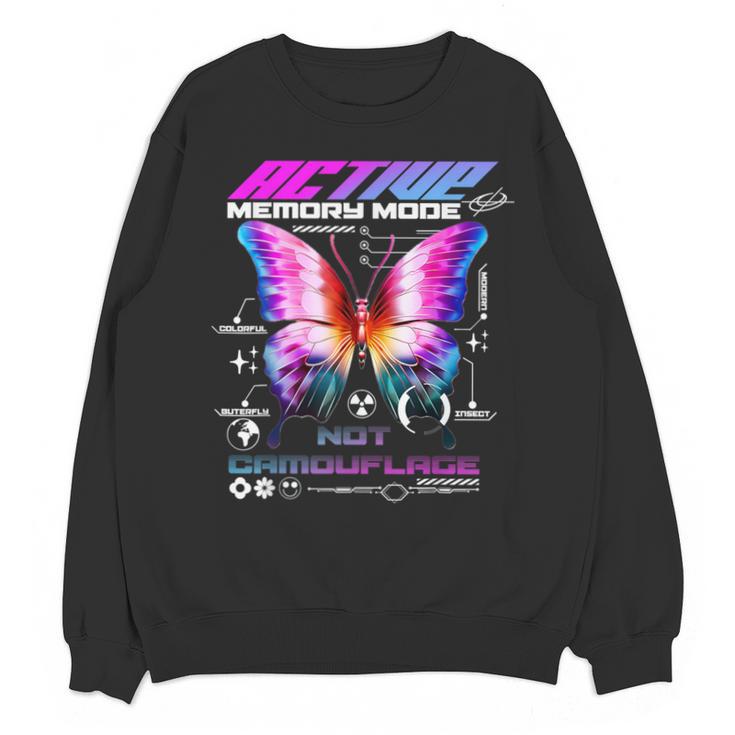 Active Memory Butterfly Unisex Sweatshirt
