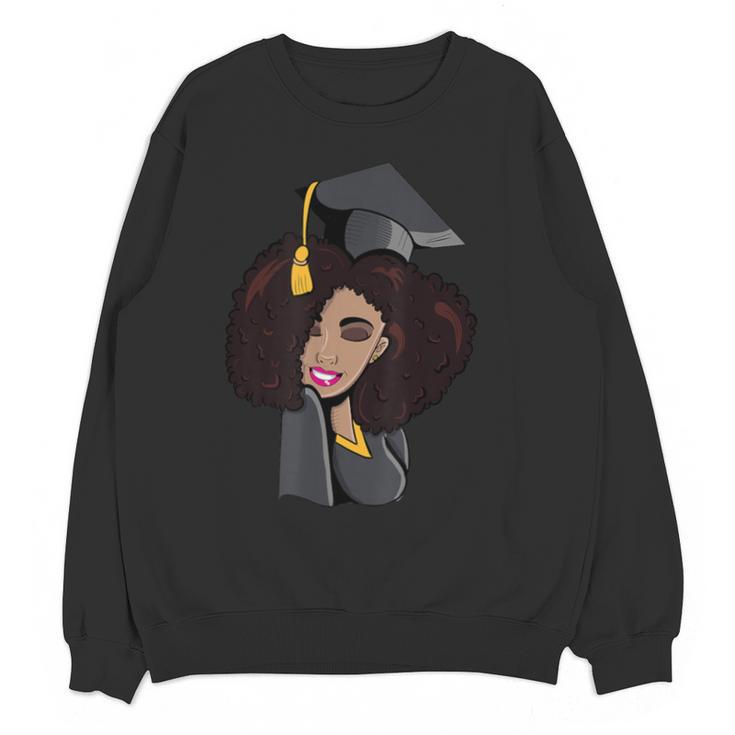 African Woman Educated Graduation 2019 Proud Unisex Sweatshirt
