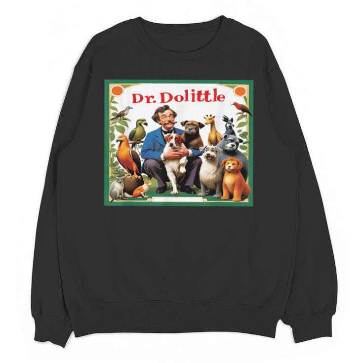 Animal Doctor & Communicator Dr Dolittle Children's Book Cover Unisex Sweatshirt