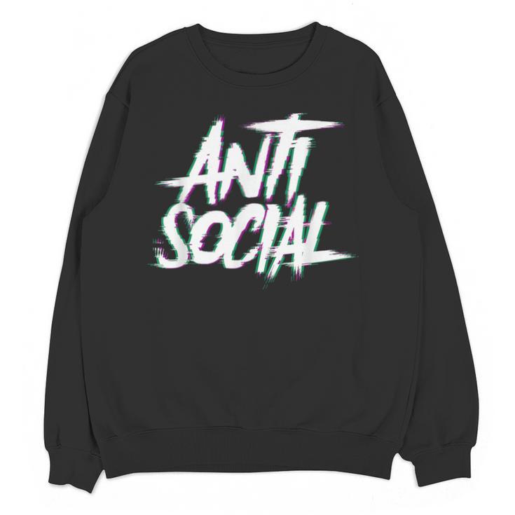 Anti Social Anti Social Club Introvert People Hate Unisex Sweatshirt