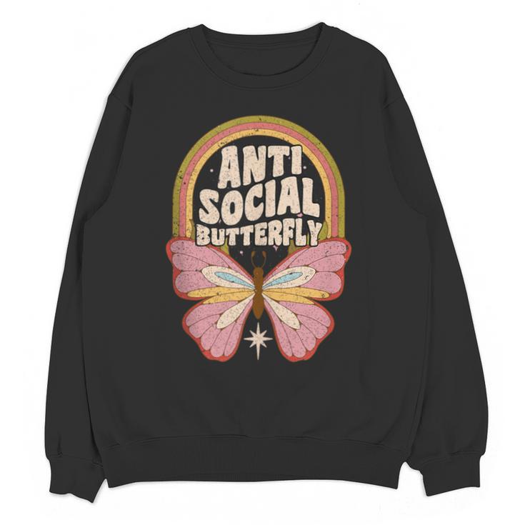 Anti-Social Introvert Butterfly Lover Unisex Sweatshirt