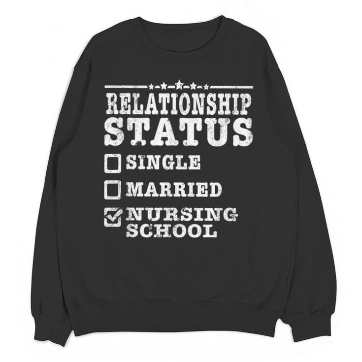 Anti Valentines Day Nursing School Nurse Graduation Shirt Unisex Sweatshirt