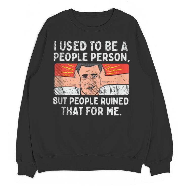 Antisocial Not A People Person Socially Selective Introvert Unisex Sweatshirt