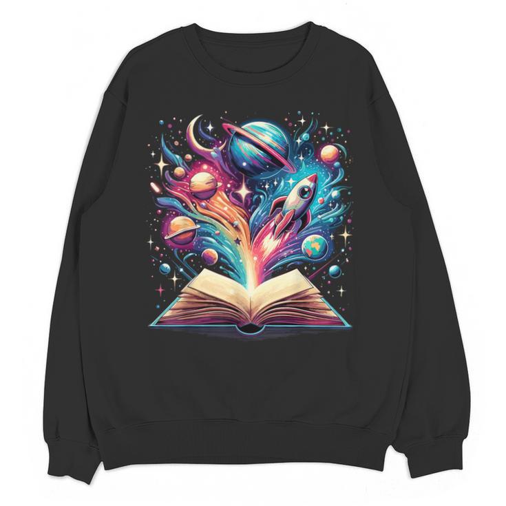Astronomy Space Lover Books Bookworm Unisex Sweatshirt