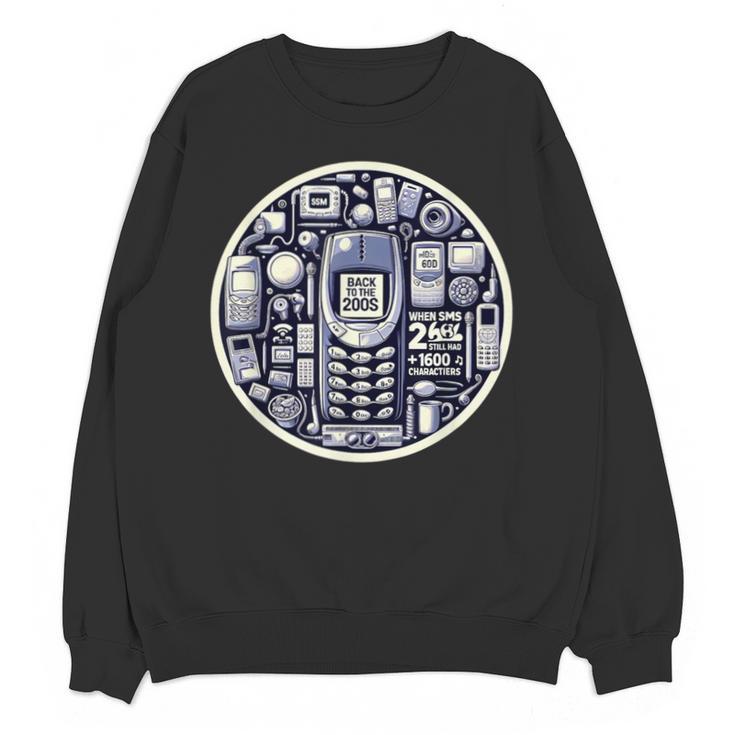Back To The 2000s Tech Nostalgia Unisex Sweatshirt