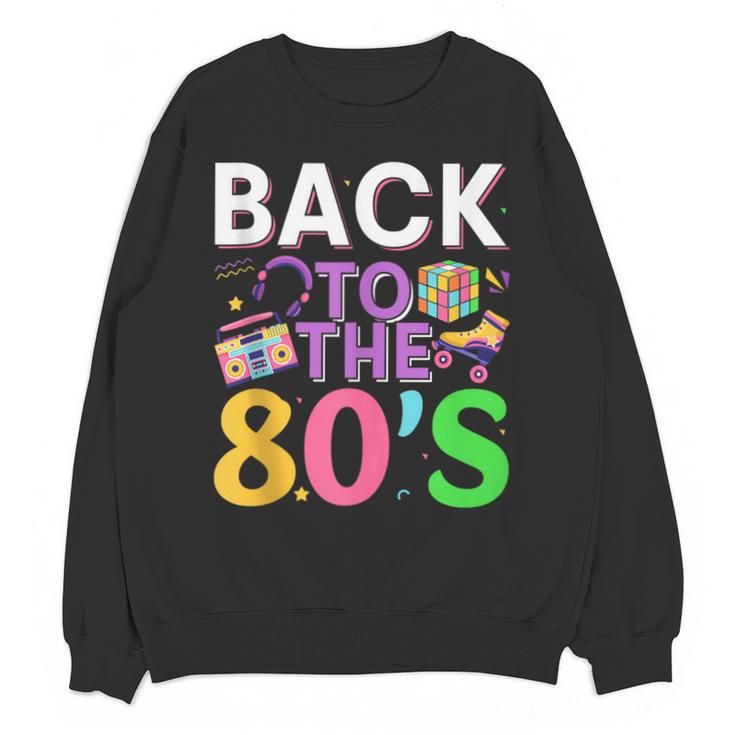 Back To The 80's Mixtape Era Nostalgia Retro 1980 80's Style Unisex Sweatshirt