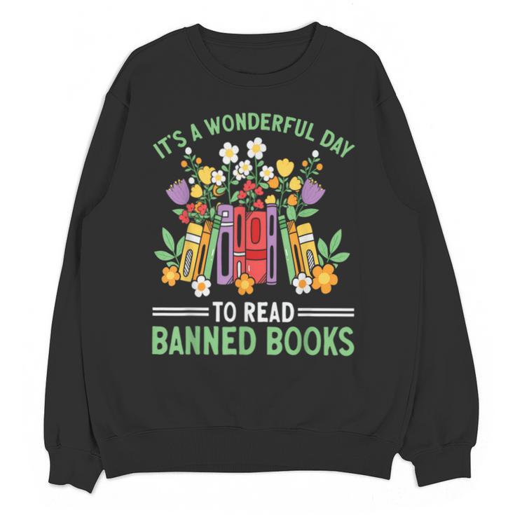 Banned Books Week Librarian Reading Unisex Sweatshirt