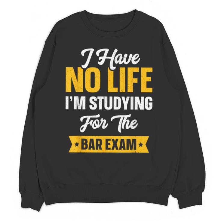 Bar Exam Shirt Law School Graduation 2025 Senior Unisex Sweatshirt