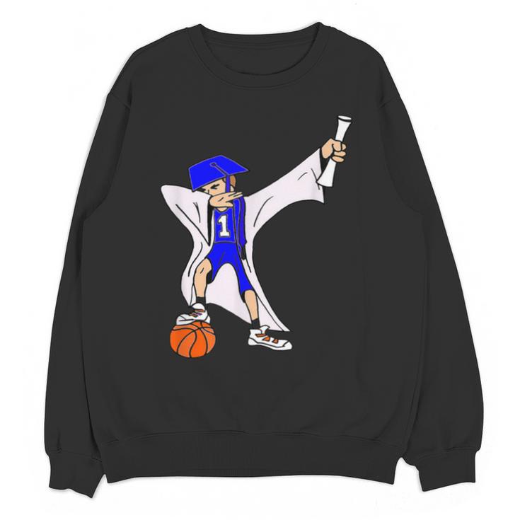 Basketball Dabbing Shirt Senior Graduation Him Her Unisex Sweatshirt